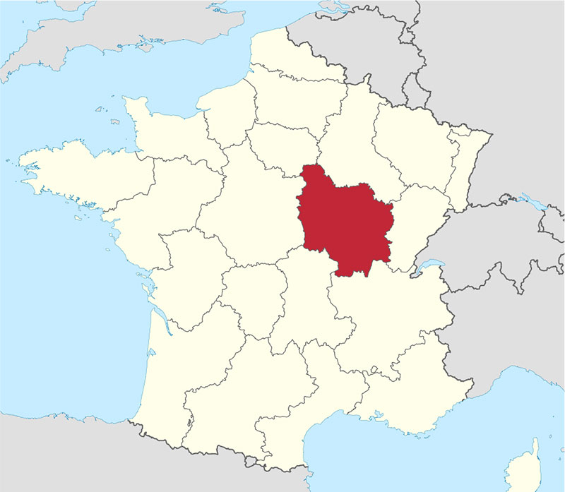 Vùng Burgundy Pháp