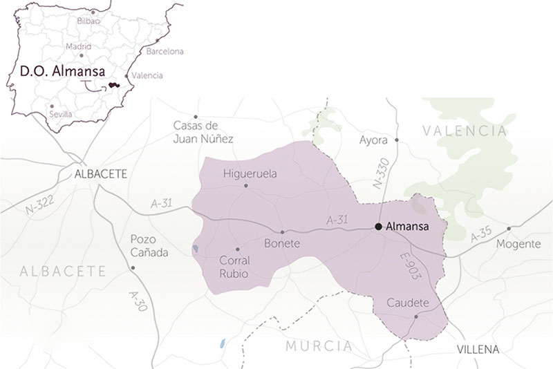 Vùng Do Almansa Casttilla La Mancha
