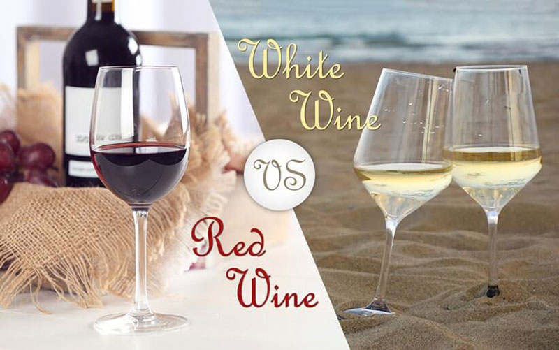 Sự Khác Biệt Giữa Ly Rượu Vang đỏ Và Ly Rượu Vang Trắng Là Gì