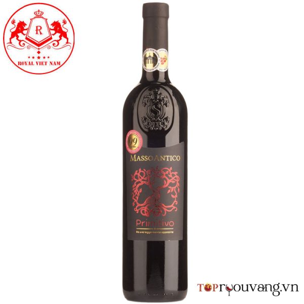 Rượu vang đỏ Ý Masso Antico Primitivo ngon giá rẻ nhất