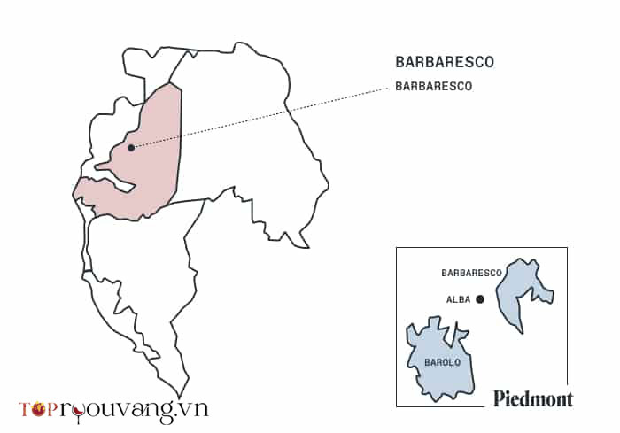 Bản đồ Thị Trấn Barbaresco