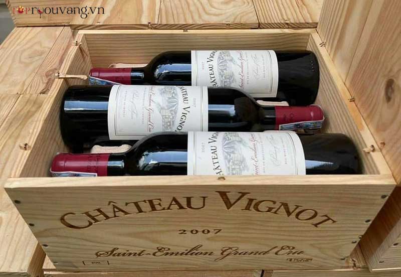 Rượu Vang Chateau Vignot Grand Cru Giá Rẻ Nhất