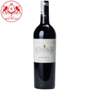 Rượu Vang đỏ Pháp Comte De Gabaron Bordeaux