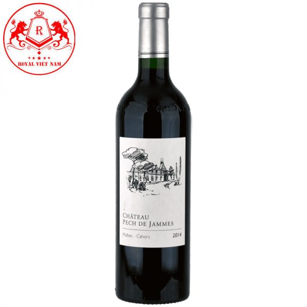 Rượu Vang đỏ Chateau Pech De Jammes Malbec Cahors Pháp