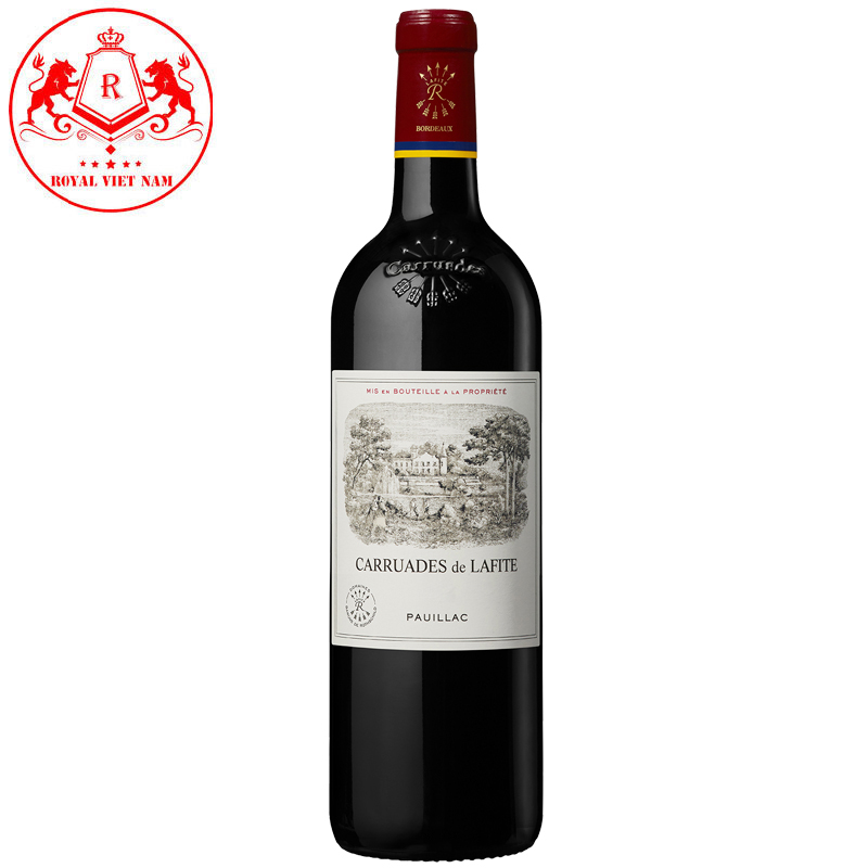 Rượu vang đỏ Pháp Carruades de Lafite Pauillac nhập khẩu chính hãng