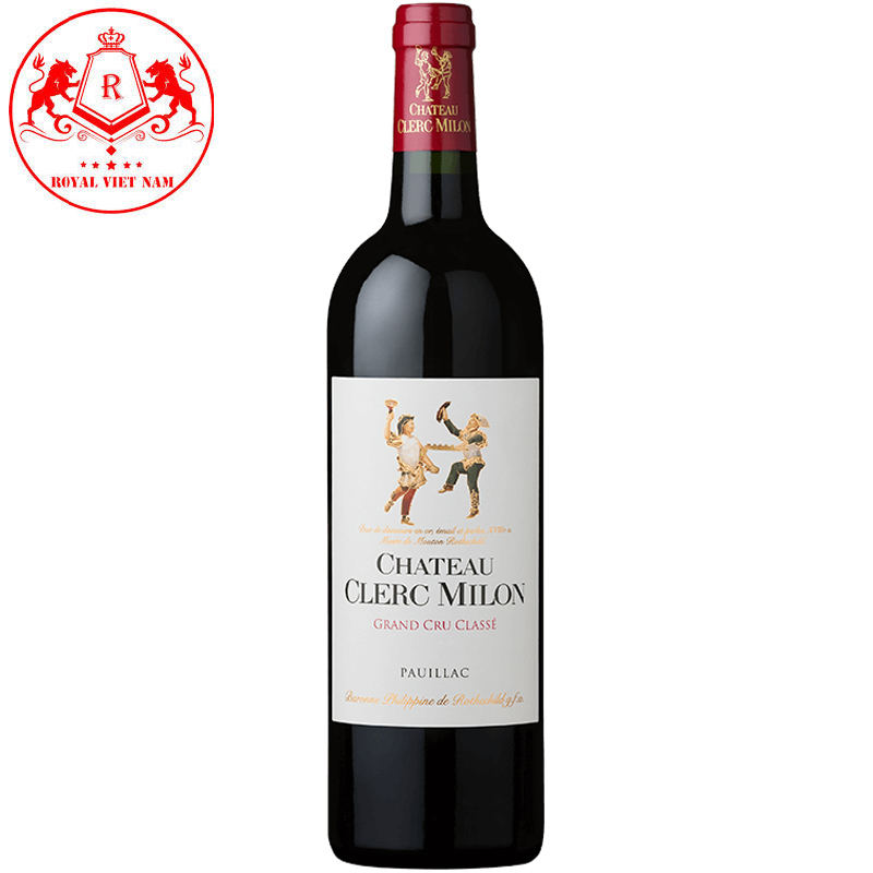 Rượu vang đỏ Pháp Chateau Clerc Milon Pauillac ngon giá rẻ nhất