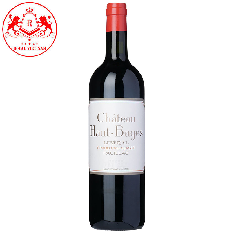 Rượu vang đỏ Pháp Chateau Haut-Bages Liberal Pauillac ngon giá rẻ nhất