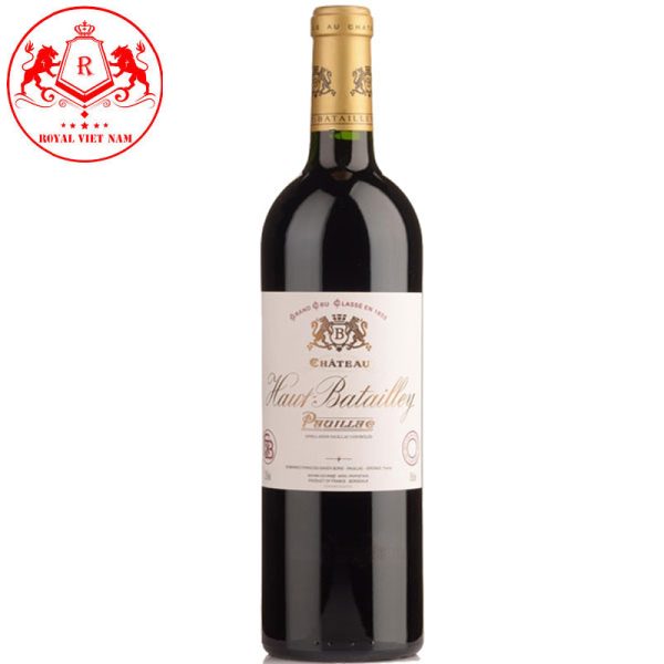 Rượu vang đỏ Pháp Chateau Haut-Batailley Pauillac ngon giá rẻ nhất