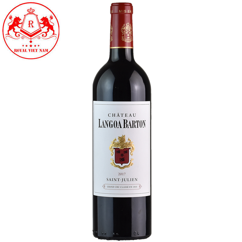 Rượu vang đỏ Pháp Chateau Langoa Barton Saint-Julien ngon giá rẻ nhất