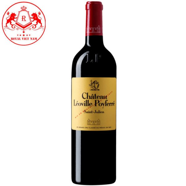 Rượu vang đỏ Pháp Chateau Leoville Poyferre Saint Julien ngon giá rẻ nhất