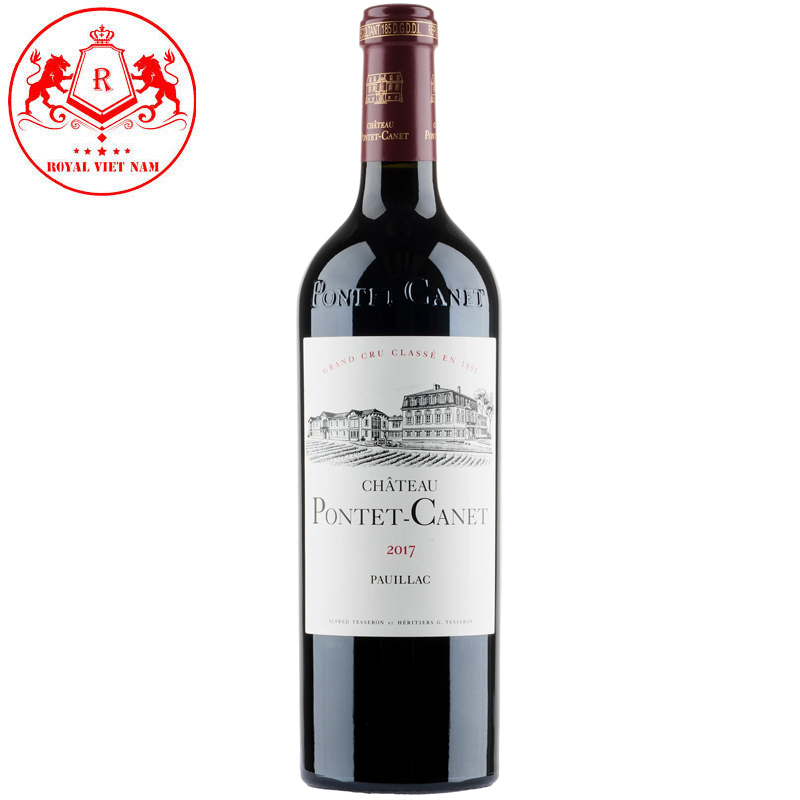 Rượu vang đỏ Pháp Chateau Pontet-Canet Pauillac ngon giá rẻ nhất