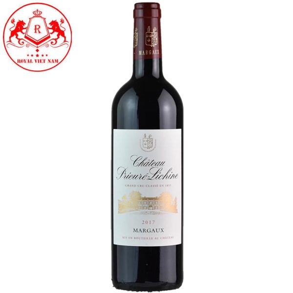Rượu vang đỏ Pháp Chateau Prieure-Lichine Margaux Grand Cru Classe 1855 nhập khẩu chính hãng