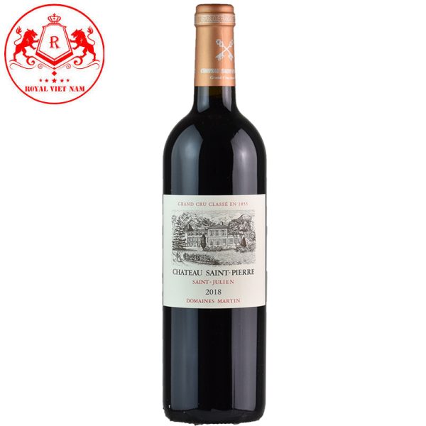 Rượu vang đỏ Pháp Chateau Saint-Pierre Saint-Julien ngon giá rẻ nhất