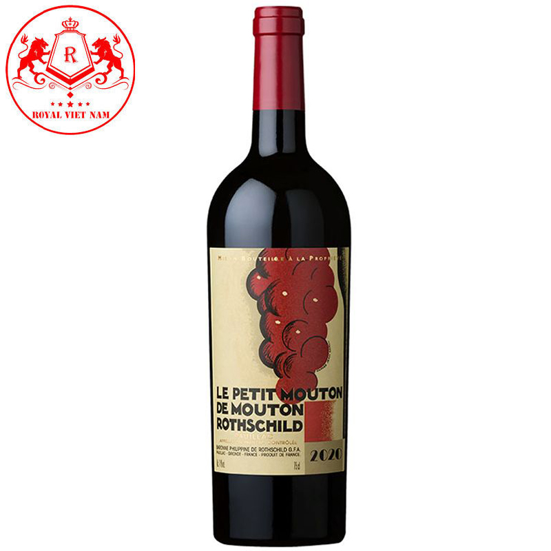 Rượu vang đỏ Pháp Le Petit Mouton De Mouton Rothschild ngon giá rẻ nhất