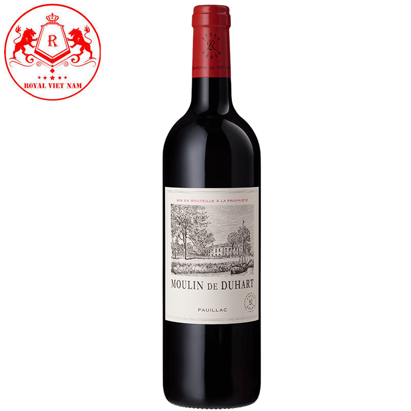Rượu vang đỏ Pháp Moulin de Duhart Pauillac ngon giá rẻ nhất