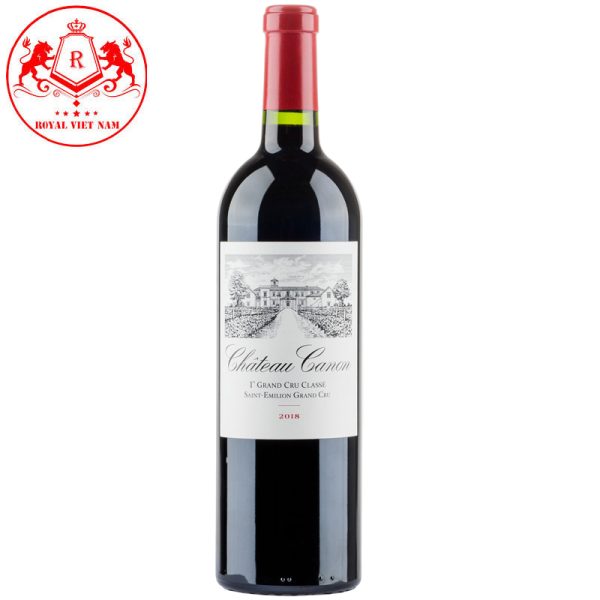 Rượu vang đỏ Pháp Chateau Canon Saint-Emillion Premier Grand Cru Classe ngon giá rẻ nhất