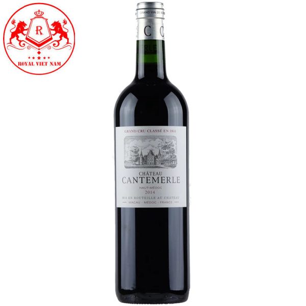 Rượu vang đỏ Pháp Chateau Cantemerle Haut-Medoc ngon giá rẻ nhất