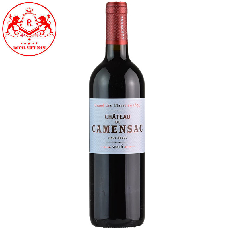 Rượu vang đỏ Pháp Chateau de Camensac Haut-Medoc ngon giá rẻ nhất