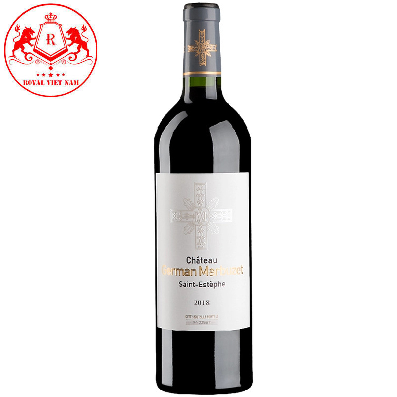 Rượu vang đỏ Pháp Chateau German Marbuzet Saint-Estephe ngon giá rẻ nhất