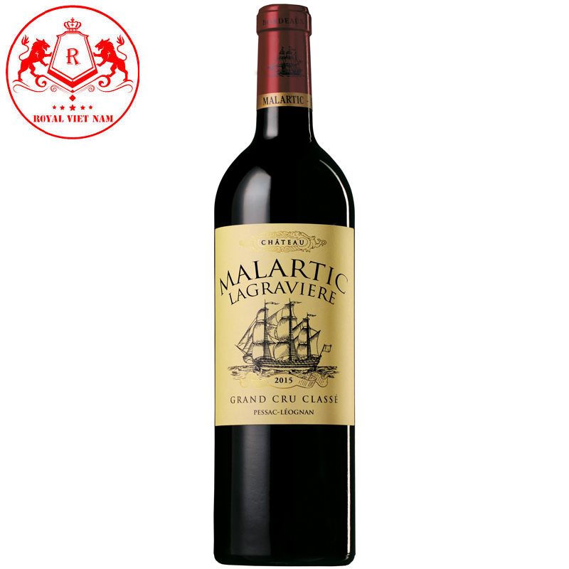 Rượu vang đỏ Pháp Chateau Malartic Lagrafiere Pessac-Leognan ngon giá rẻ nhất
