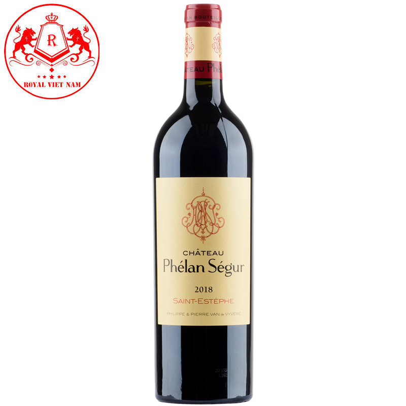 Rượu vang đỏ Pháp Chateau Phelan Segur Saint-Estephe giá rẻ nhất