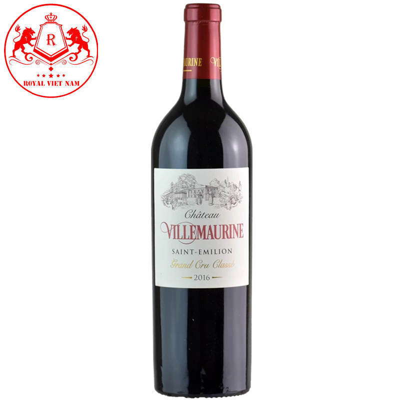 Rượu vang đỏ Pháp Chateau Villemaurine Saint-Emillion Grand Cru Classe ngon giá rẻ nhất