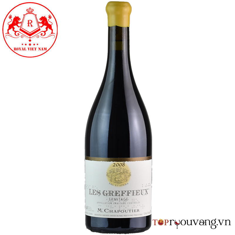 Rượu vang Pháp Les Greffieux Ermitage M. Chapoutier ngon giá rẻ nhất