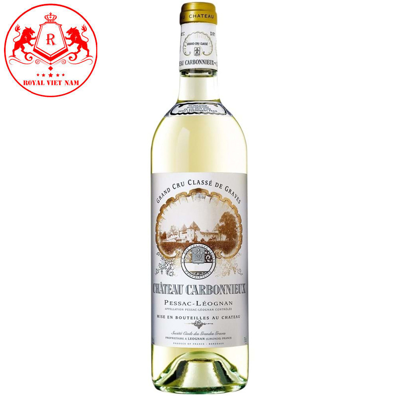 Rượu vang trắng Pháp Chateau Carbonnieux Pessac-Leognan ngon giá rẻ nhất