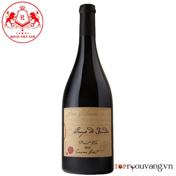 Rượu vang Mỹ Coup de Foundre Pinot Noir Sonoma Coast ngon giá rẻ nhất