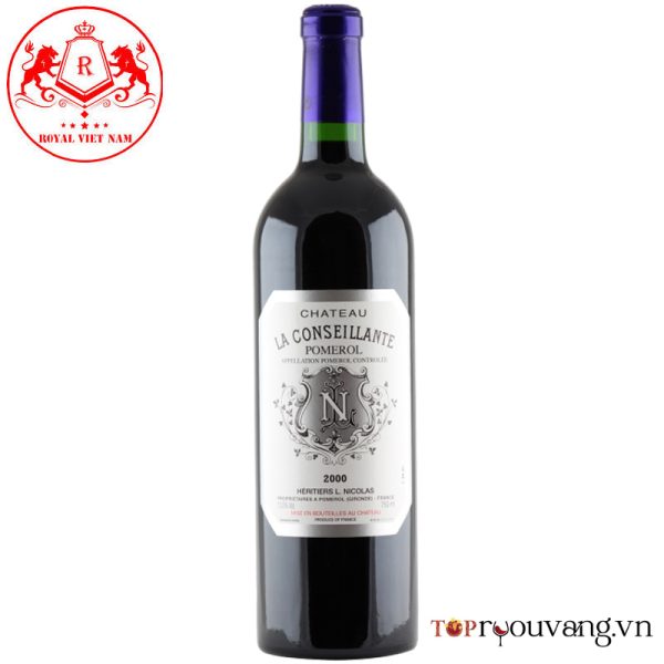 Rượu vang đỏ Pháp Chateau La Conseillante Pomerol ngon giá rẻ nhất