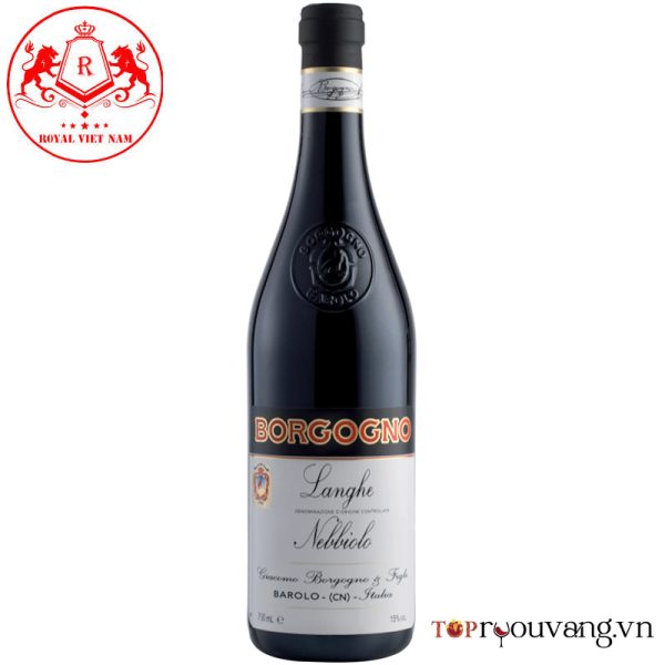 Rượu vang đỏ Ý Borgogno Langhe Nebbiolo ngon giá rẻ nhất