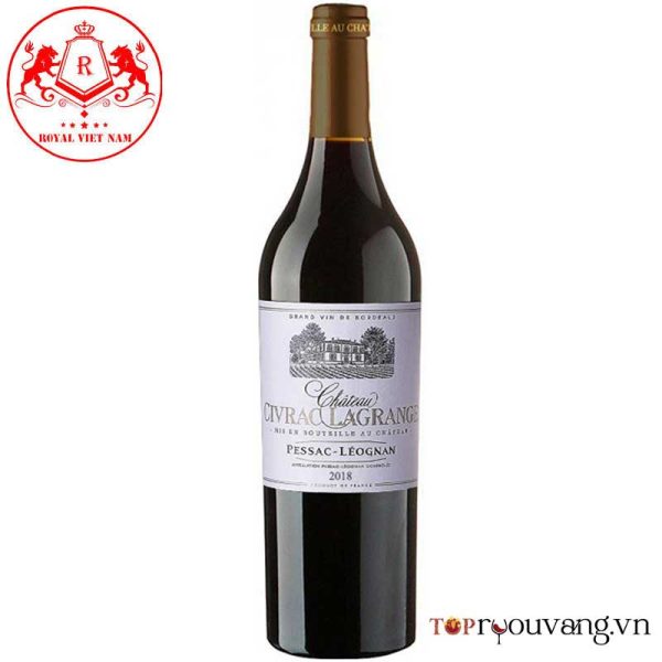 rượu vang Pháp Chateau Civrac Lagrage Pesasac-Leognan ngon giá rẻ nhất