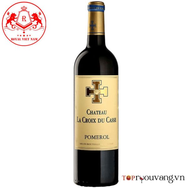 Rượu vang Pháp Chateau La Croix du Casse Pomerol cao cấp nhập khẩu chính hãng