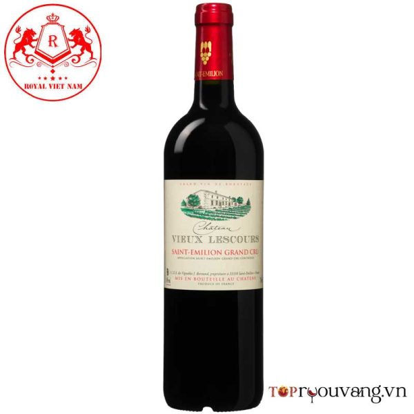 Rượu vang đỏ Pháp Chateau Vieux Lescours Saint Emillion Grand Cru ngon giá rẻ nhất