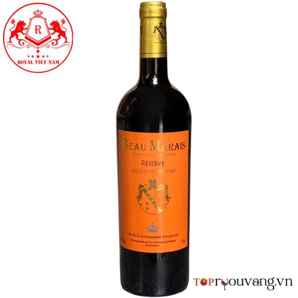 rượu vang đỏ Beau Marais Reserve Selection Prestige ngon giá rẻ nhất