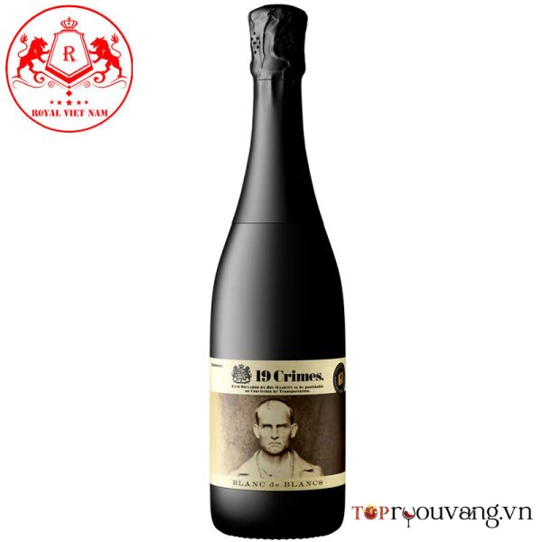 Rượu Vang Sparkling Úc 19 Crimes Blanc De Blanc ngon giá rẻ nhất