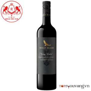 Rượu Vang đỏ Úc Wolf Blass Grey Label Cabernet Shiraz ngon giá rẻ nhất