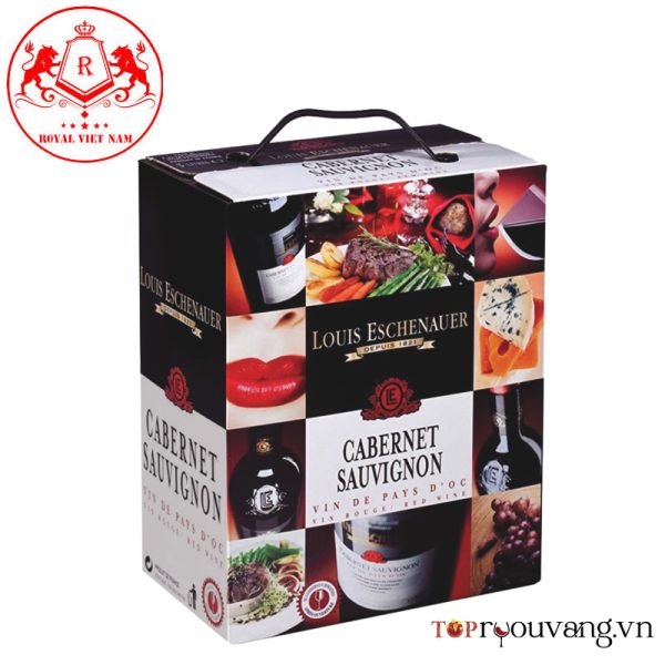 Rượu Vang Đỏ Bịch Louis Eschenauer 3 Lít Cabernet Sauvignon