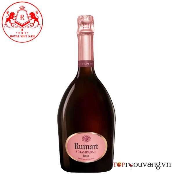 Rượu Champagne Ruinart Brut Rose