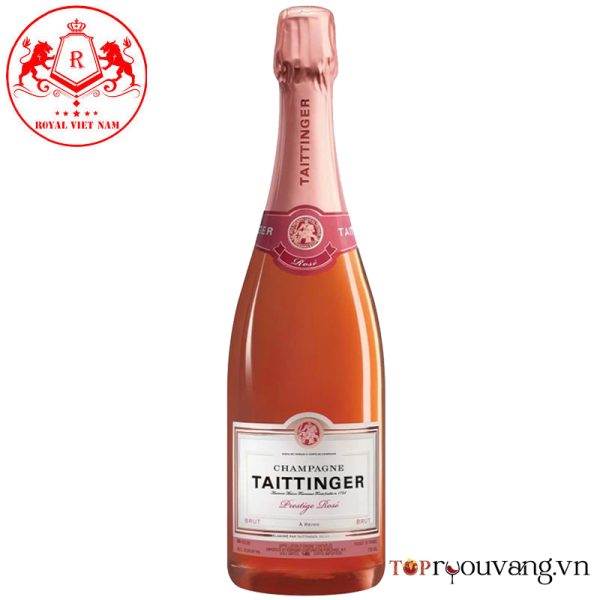 Rượu Champagne Taittinger Prestige Rose Brut