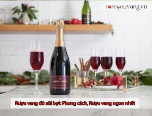Rượu Vang đỏ Sủi Bọt