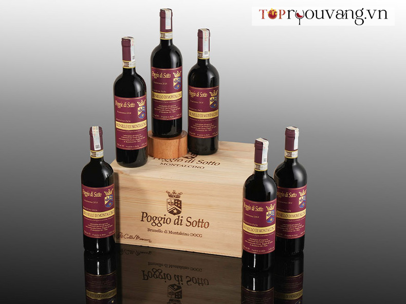1. Rượu Vang Brunello Di Montalcino (normale & Riserva)