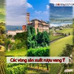 Các Vùng Sản Xuất Rượu Vang Ý