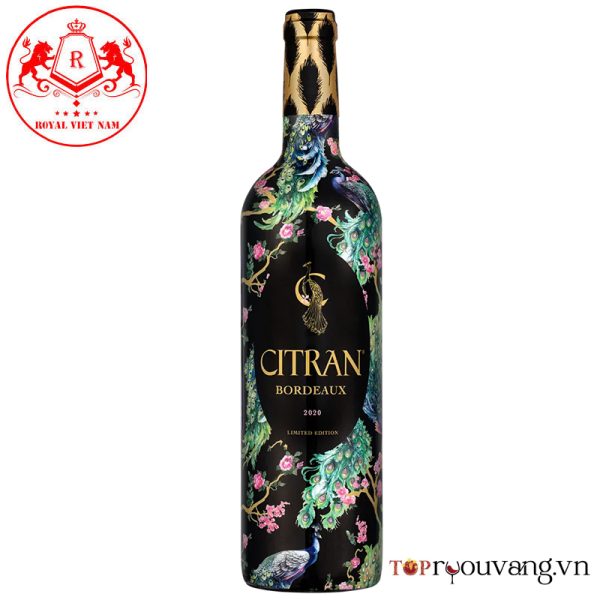 Rượu Vang đỏ Citran Bordeaux Limited Edition