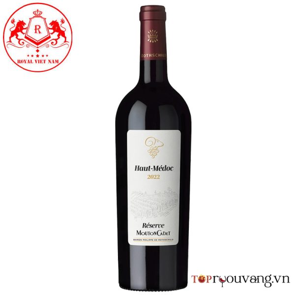 Rượu Vang đỏ Mouton Cadet Reserve Haut Medoc