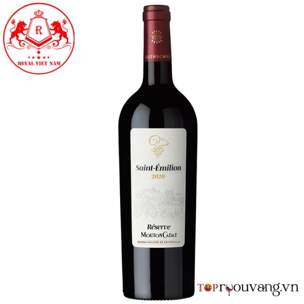 Rượu Vang đỏ Mouton Cadet Reserve Saint Emillion