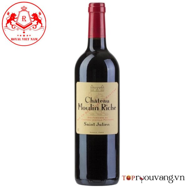 Rượu Vang Pháp Chateau Moulin Riche Saint Julien