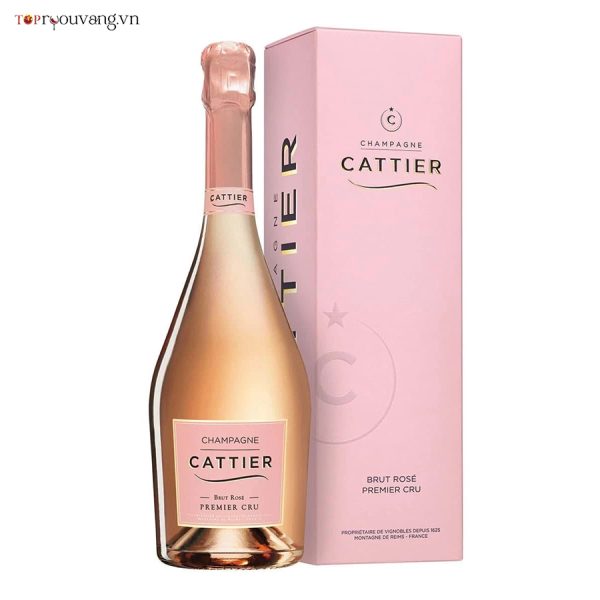 Champagne Cattier Brut Rose Premier Cru
