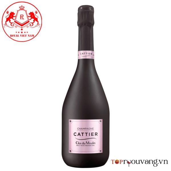Rượu Champagne Cattier Clos Du Moulin Rose