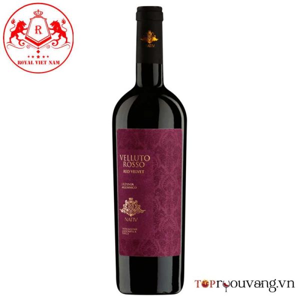 Rượu Vang Ý velluto Rosso Nativ